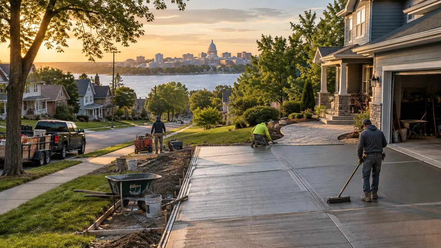 Concrete Contractors in Madison, WI